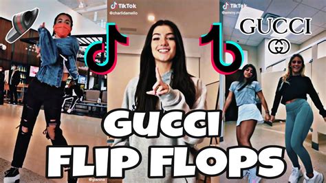 gucci flip flops lyrics|gucci flip flops tiktok song.